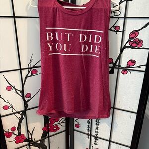 Women's Sleeveless Top - Red